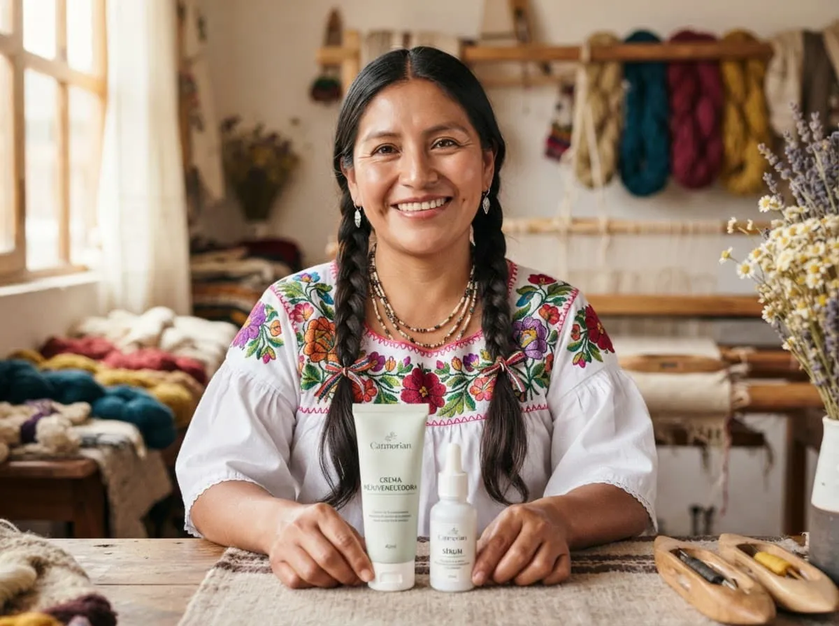 Contexto de uso de un crema facial como Niapept